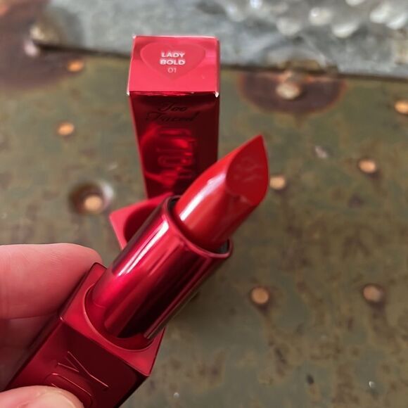 Too Faced Lady Bold Em-Power Pigment Lipstick - Picture 2 of 5